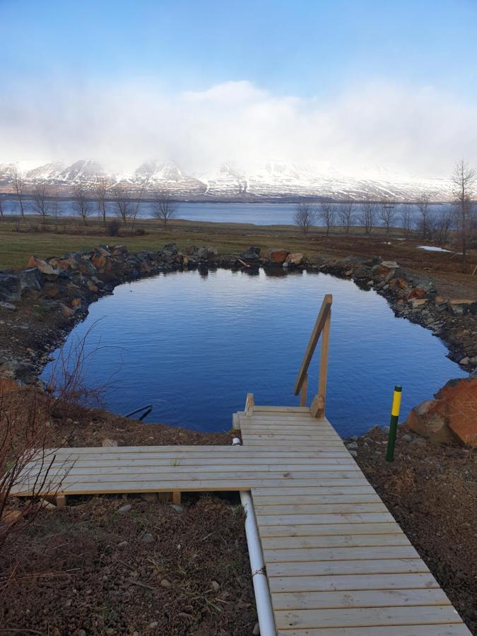Hótel Sveinbjarnargerdi Svalbarthseyri Exterior foto